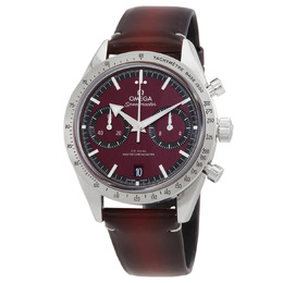 Omega Speedmaster Chronograph Automatic Red Dial Mens Watch [332.12.41.51.11.001]