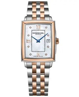 Raymond Weil Toccata 5925-sp5-00995 Mother of Pearl Diamond Dial Two-Tone Steel Women's Watch