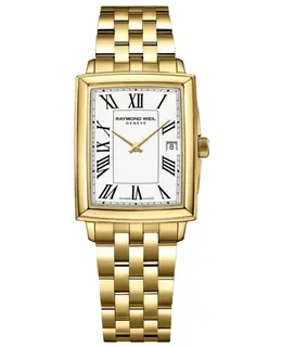 Raymond Weil Toccata White Dial Yellow Gold PVD Steel Women's Watch Model 5925-P-00300