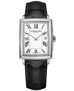Raymond Weil Toccata White Dial Leather Strap Women's Watch 5925-stc-00300
