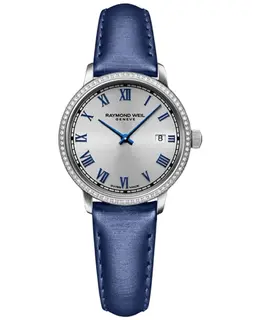 Raymond Weil Toccata Silver Dial Satin Strap 5985SCS00653 Women's Watch