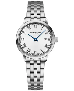 Raymond Weil Toccata White Dial Steel Women's Watch Model 5985-ST-00359