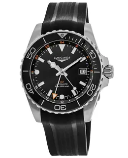 Longines HydroConquest L3.890.4.56.9 Mens Automatic GMT Watch