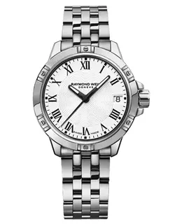 Raymond Weil Tango White Dial Steel Women's Watch, Model 5960ST00300