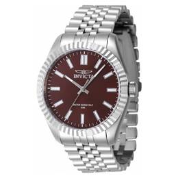 Invicta 47482 Specialty Mens Quartz Watch - Copper Dial, Stainless Steel Case