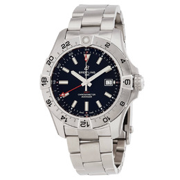Breitling Avenger Mens Automatic Black Dial Watch - Ref: A32320101B1A1