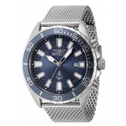 Invicta Ocean Voyage Series Mens Watch 46270 - Analog Quartz Blue Dial