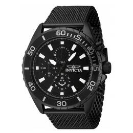 Invicta Ocean Voyage Chronograph Quartz Black Dial Mens Watch 46276