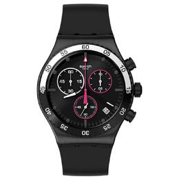 Swatch The May Chronograph Quartz Black Dial Ladies Watch YVB413
