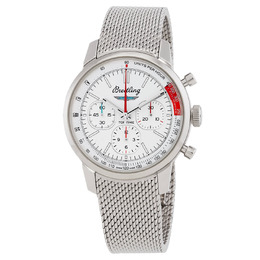 AB01766A1A1A1 Breitling Top Time Chronograph Automatic Mens White Dial 41mm