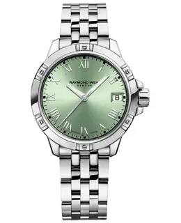 Raymond Weil Tango Classic Green Dial Steel Women's Watch 5960-st-00520