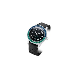 Baltic Aquascaphe GMT Automatic Black Dial Mens Watch aquagmtgreen