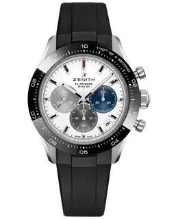 New Authentic Zenith Chronomaster Sport Men's Automatic Chronograph White Dial Watch Model 03.3100.3600/69.R951