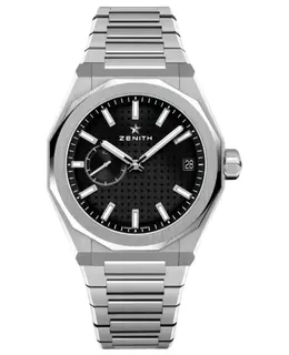 Zenith Defy Skyline Automatic Steel Men's Watch - Black Dial, Model 03.9300.3620/21.I001