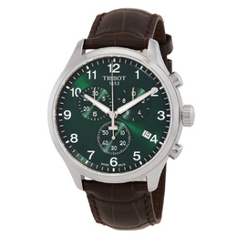 Tissot Chrono XL Classic Mens Quartz Watch Green Dial t1166171609200