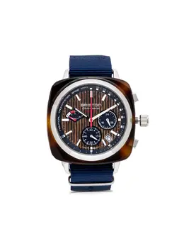 Briston Clubmaster Regatta 42 mm Quartz Chronograph with Logo-Engraved Bezel & Superluminova Inserts - Article No. 23885366