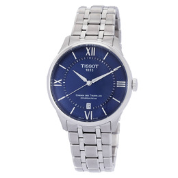 Tissot Chemin des Tourelles Automatic Blue Dial Mens Watch T1398071104800