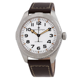 Hamilton H70315510 Khaki Field Expedition Automatic White Dial Mens Watch
