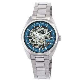 Bulova Surveyor Automatic Blue Dial Mens Watch 96a292
