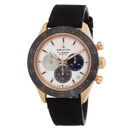 Zenith Chronomaster Sport Rose Gold Chronograph Automatic White Dial Mens Watch 18.3100.3600/69.c920