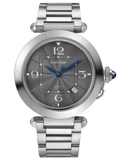Cartier Pasha De Cartier WSPA0026 Automatic Grey Dial Steel Men's Watch