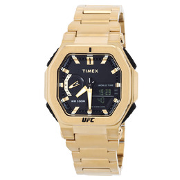 Timex UFC Colossus Alarm World Time Quartz Analog-Digital Mens Watch TW2V84500JR