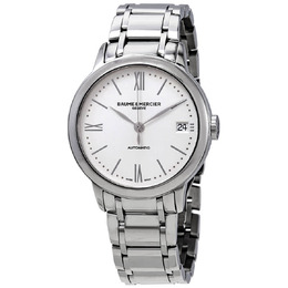 Baume & Mercier Classima Automatic Silver Dial Ladies Watch 10495