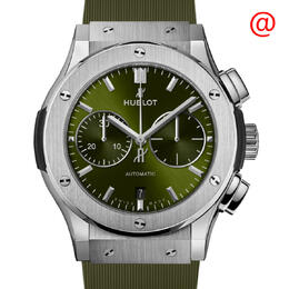 Hublot Classic Fusion Chronograph Automatic Green Dial Mens Watch 521.nx.8970.rx