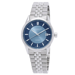 Raymond Weil 2771-ST-50051 Freelancer Automatic Mens Blue Dial Watch