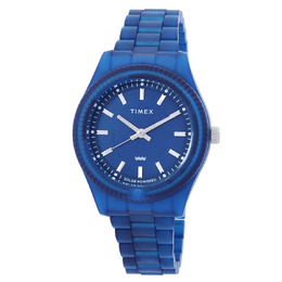 Timex Legacy Ocean Solar Powered Blue Dial Mens Watch TW2W56200JR