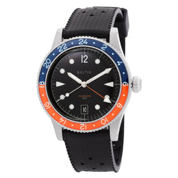 Baltic Aquascaphe Gmt Automatic Black Dial Mens Watch aquagmtor