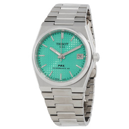 Tissot T-Classic Automatic Green Dial Unisex Watch - t1372071109101