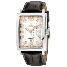 Gevril 15010 Automatic White Dial Mens Watch