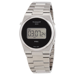 Tissot PRX Quartz Digital Black Dial Mens Watch t1374631105000