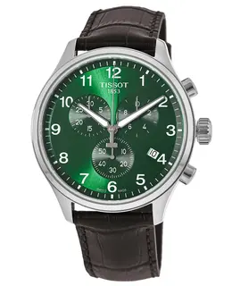 Tissot Chrono XL Classic Green Dial Men's Watch T116.617.16.092.00 - Quartz Movement, Chronograph with Date & Sub-dials