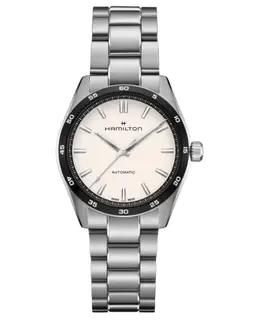 Hamilton Jazzmaster Performer Auto White Dial Stainless Steel Men's Watch h36205110