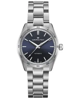 Hamilton Jazzmaster Performer Auto Blue Dial Stainless Steel Men's Watch H36215140