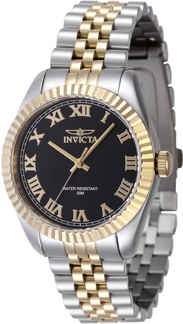 Invicta Specialty Quartz Black Dial Ladies Watch 47413