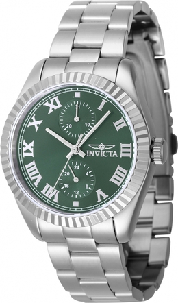 47436 Invicta Specialty Series - Ladies' Green Dial GMT Date Quartz Watch