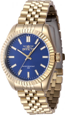 Invicta Specialty Quartz Blue Dial Ladies Watch 47506