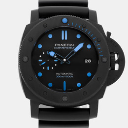 Panerai Black Forged Carbon Luminor Submersible PAM01616 Automatic Men's Wristwatch 47 mm 1012180