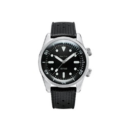 Baltic Aquascaphe Dual-Crown Automatic Black Dial Mens Watch aquascaphedual-crownblack