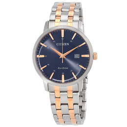 Citizen Eco-Drive Blue Dial Mens Watch BM7466-81L