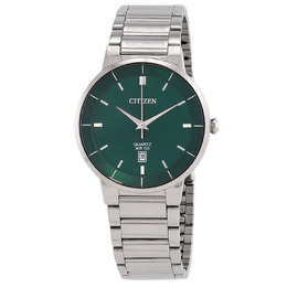 Citizen Quartz Green Dial Mens Watch BI5120-51X