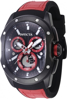 Invicta Lupah Revolution 2.0 Chronograph Quartz Black Dial Mens Watch | Articul: 45436