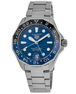 Tag Heuer Aquaracer Professional 300 GMT Automatic Blue Dial Steel Men's Watch wbp5114.ba0013