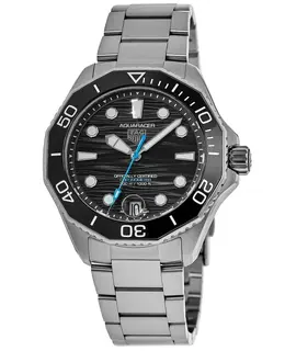Tag Heuer Aquaracer Professional 300 Date Automatic Black Dial Steel Men's Watch wbp5110.ba0013
