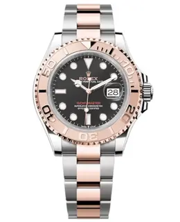 Rolex Yacht-Master 40 Black Dial Rose Gold Rolesor Men's Watch Model M126621-0002
