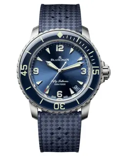 Authentic Blancpain Fifty Fathoms Automatic Model 5010-12B40-O64A
