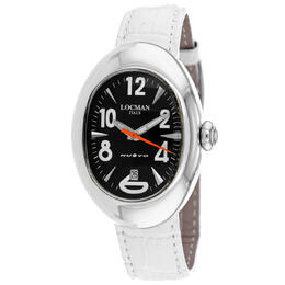 Locman Classic Quartz Black Dial Ladies Watch 2000WB